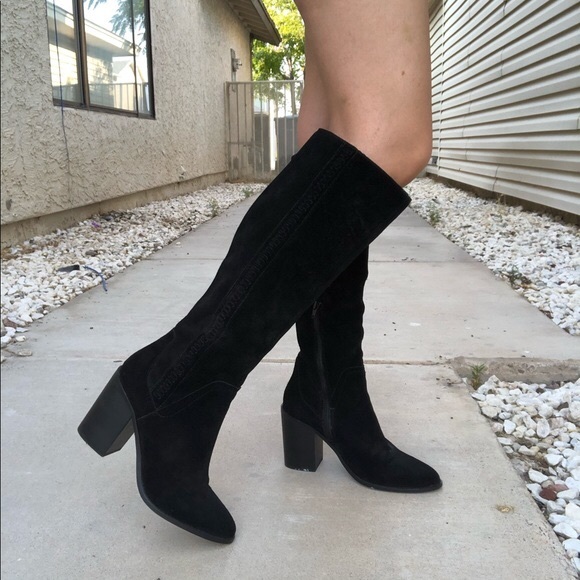 NEW IN BOX Steve Madden Real Suede Knee-High Boots - Picture 8 of 11